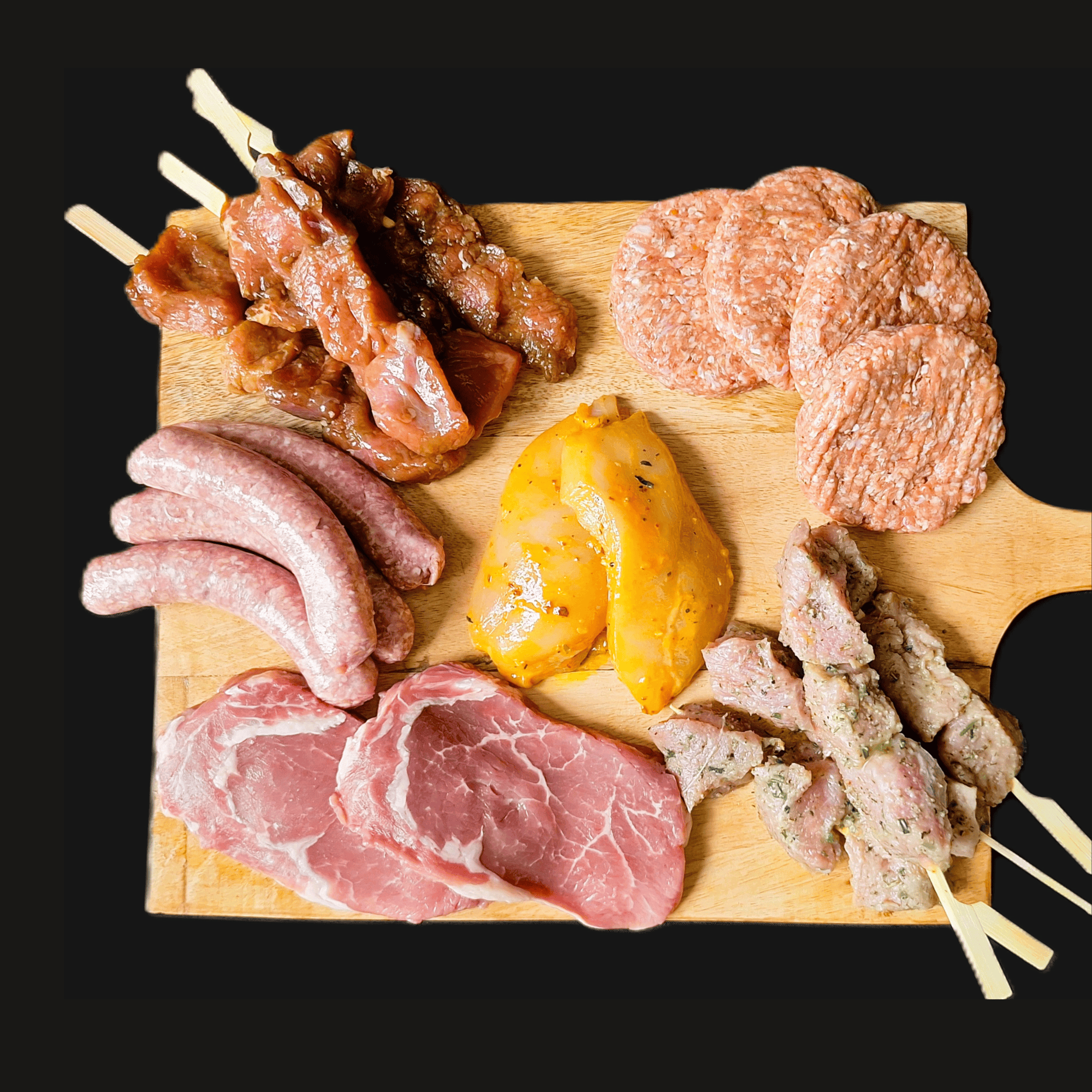 BBQ Kalfspakket 1 (4st pp)